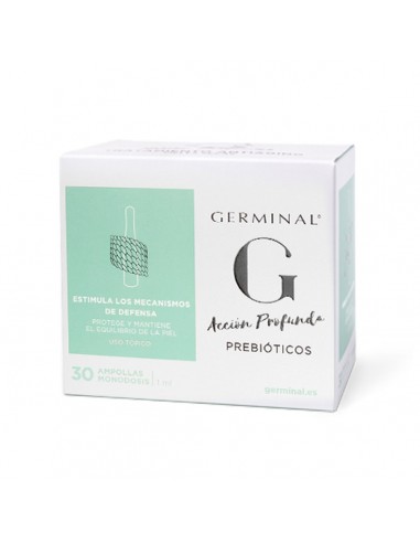 Anti-Ageing Capsules Germinal Action Prebioticos Ampoules x 30 (1 ml)