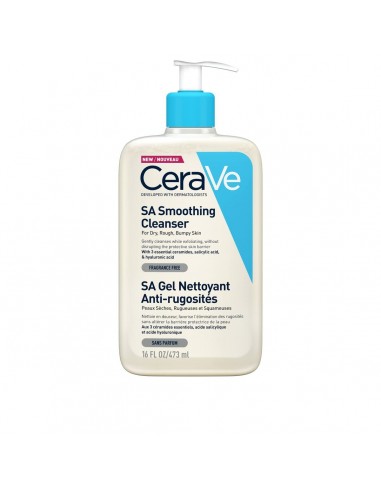 Gel nettoyant visage CeraVe SA ANti-Rugosites (473 ml)