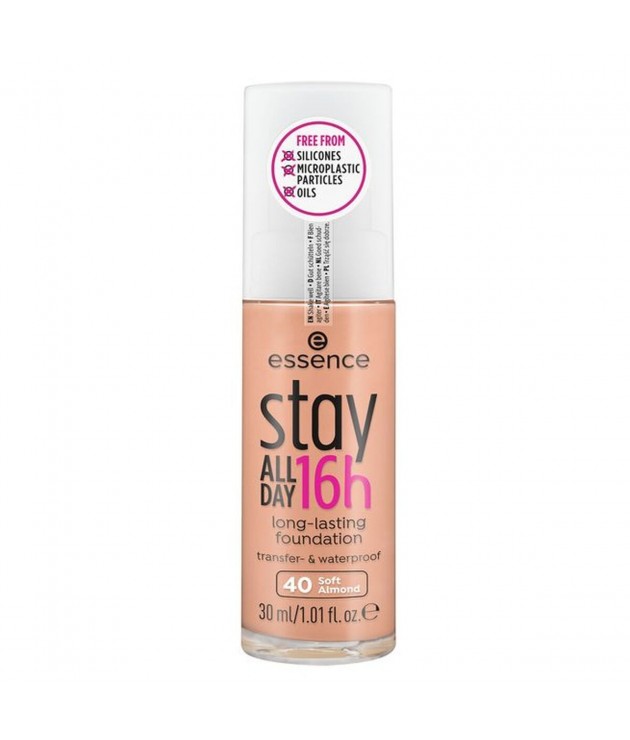 Base de Maquillage Crémeuse Essence Stay All Day 16H 40-soft almond (30 ml)