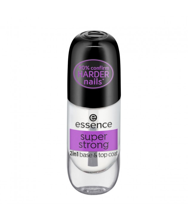 Fixateur de vernis à ongles Essence Super Strong 2 en 1 (8 ml)