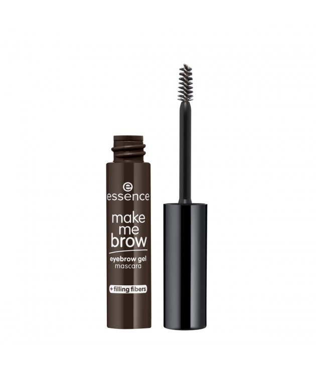 Vasthoudende Gel voor Wenkbrauwen Essence Make Me Brow 06-ebony brows 