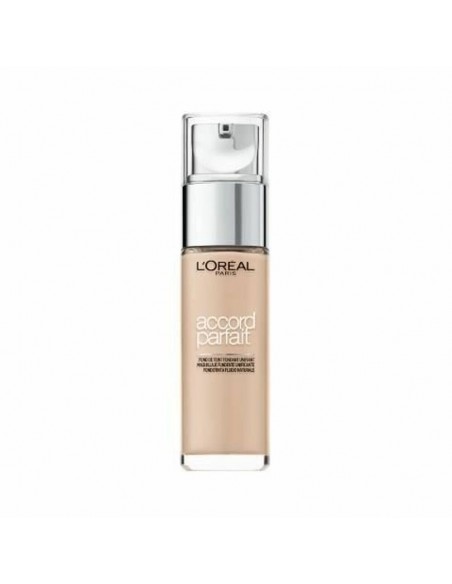 Base per Trucco Fluida L'Oreal Make Up Accord Parfait Nº 1.R (30 ml)