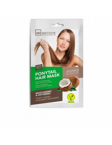 Masque réparateur pour cheveux IDC Institute Ponytail Huile de noix de coco (18 g)