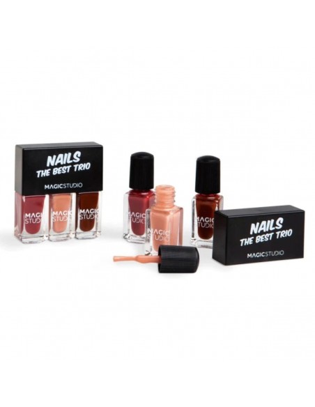 Set de Maquillage Magic Studio The Best Trio vernis à ongles 3 Pièces