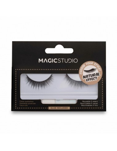 Lot de faux cils Magic Studio Vegan Naturel