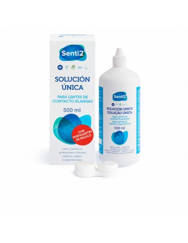 Liquide de nettoyage Senti2 Única 500 ml Acide Hyaluronique Solution aqueuse