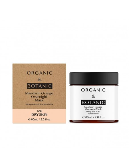 Masque facial Organic & Botanic Mandarin Orange (60 ml)