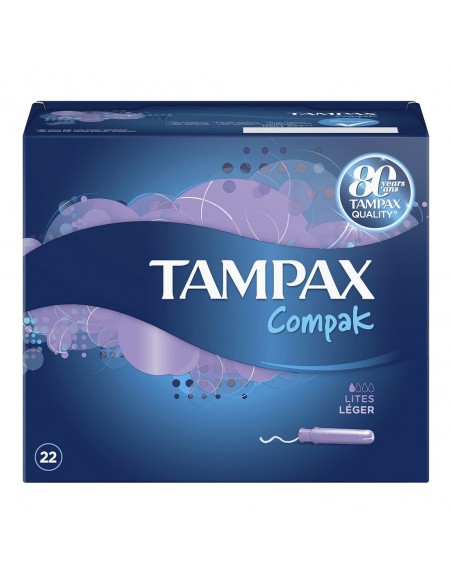 Tampon Léger Tampax Compak 24 Unités