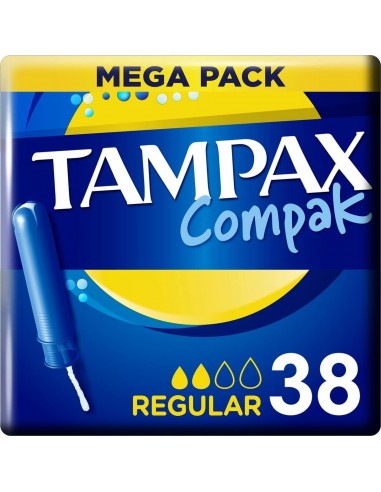 Assorbenti Interni Regolari Tampax Compak 38 unidades