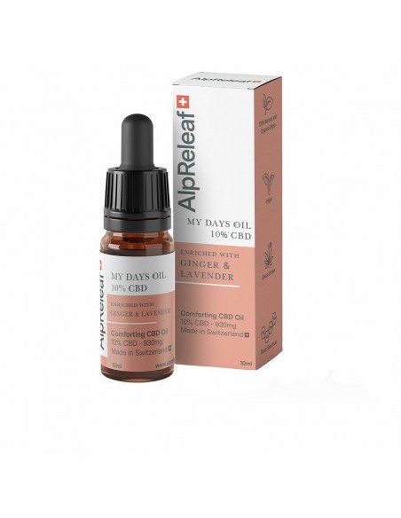 Aceite AlpReleaf My Days 10% CBD (10 ml)