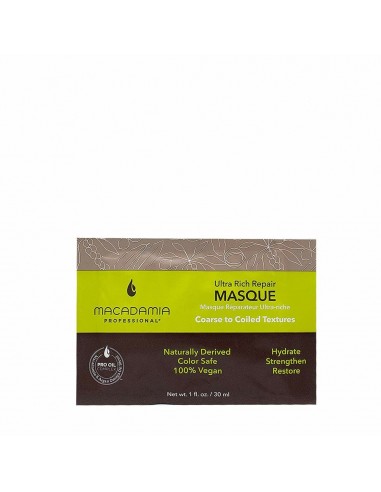 Herstellend Haar Masker Macadamia Ultra Rich Moisture (30 ml)