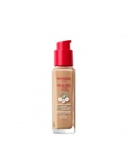 Base per Trucco Fluida Bourjois Healthy Mix 56-light bronze (30 ml)