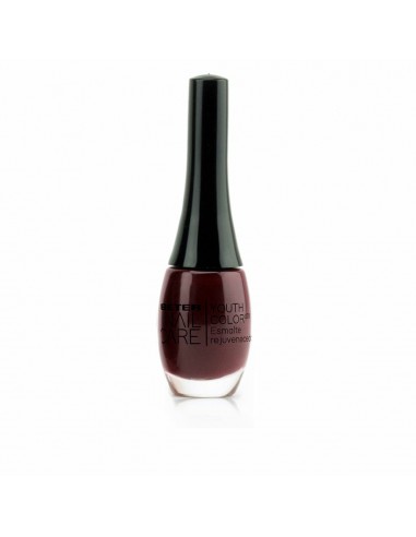 vernis à ongles Beter Youth Color Nº 070 Rouge Noir Fusion Soin rajeunissant (11 ml)