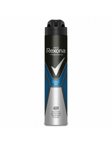 Spray déodorant Rexona Cobalt Dry Homme 48 heures (200 ml)