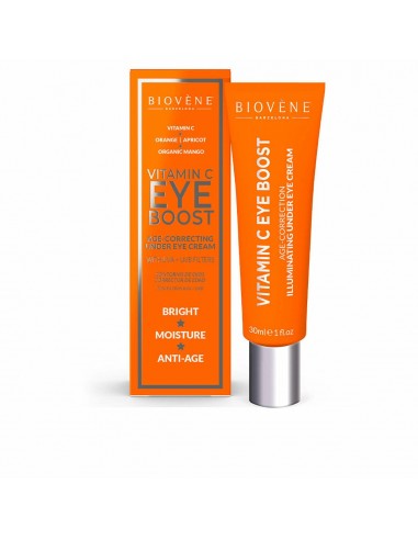 Crema para el Contorno de Ojos Biovène Eye Boost Vitamina C (30 ml)