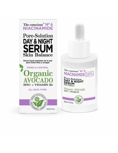 Facial Serum The Conscious Niacinamide Avocado Day/Night (30 ml)