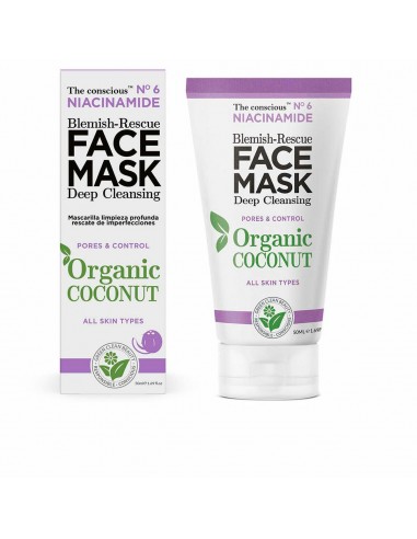 Moisturizing Facial Mask The Conscious Niacinamide Coconut (50 ml)