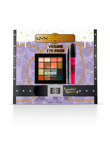 Set de Maquillage NYX Vegan Eye Pass Édition limitée 3 Pièces