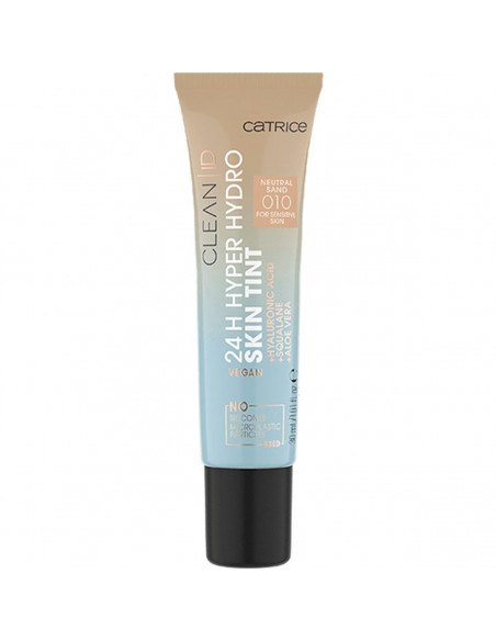 Crème Hydratante avec Couleur Catrice Clean ID Hyper Hydro Nº 010 (30 ml)