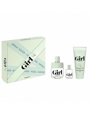 Parfumset voor Dames Rochas Girl 3...