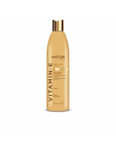 Après-shampoing réparateur Kativa Vitamine E (550 ml)