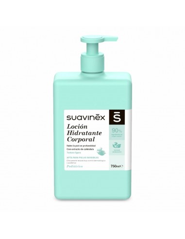 Lotion pour le corps hydratante spéciale nourrissons Suavinex (750 ml)