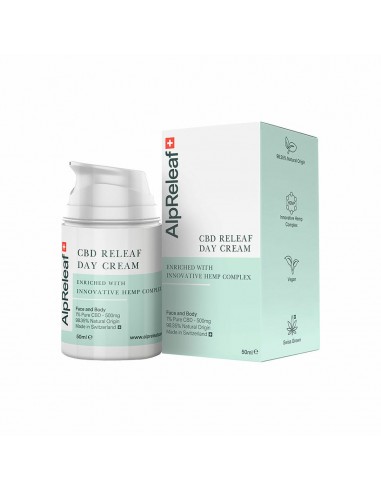 Crème visage AlpReleaf CBD Releaf (50 ml)