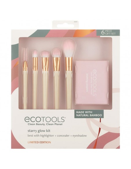 Kit de broche de maquillage Ecotools Starry Eye Édition limitée 6 Pièces