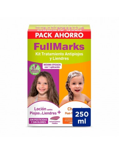 Shampong anti-poux Fullmarks 2 Pièces Traitement Capillaire