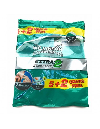 Disposable Razor Wilkinson Sword Extra2 Sensitive 7 Units