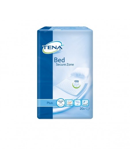 Protecteur pour Incontinence Tena Bed Secure Zone Plus 60 x 90 cm 20 Unités