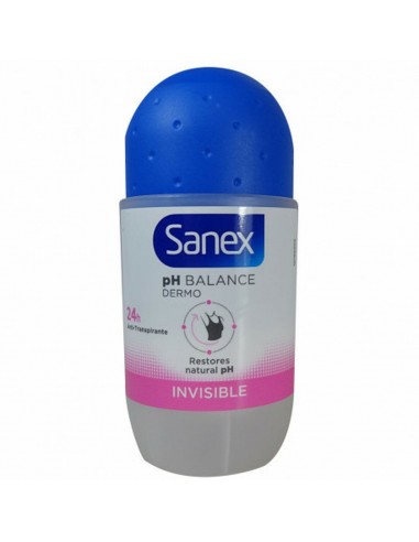 Desodorante Roll-On Sanex Invisible (50 ml)