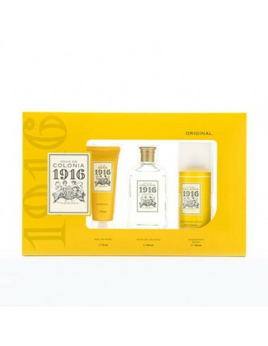 Set de Perfume Unisex Puig Agua de Colonia 1916 3 Piezas