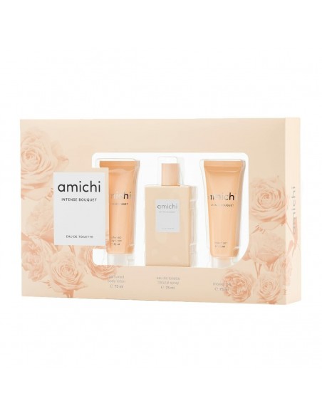 Parfumset voor Dames Amichi Intense Bouquet 3 Onderdelen