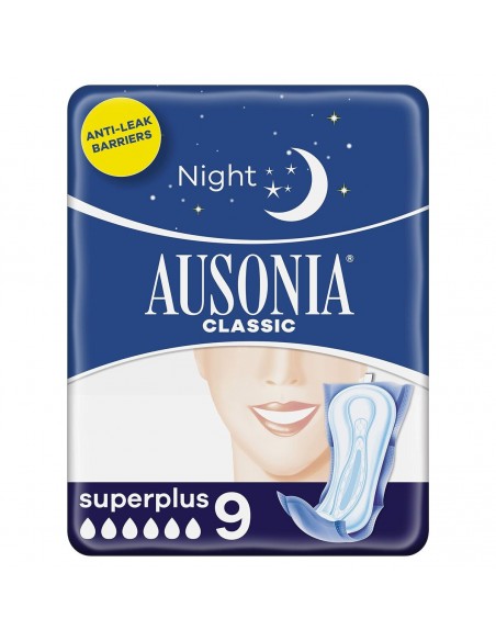 Night Pads Ausonia Super Plus 9Units