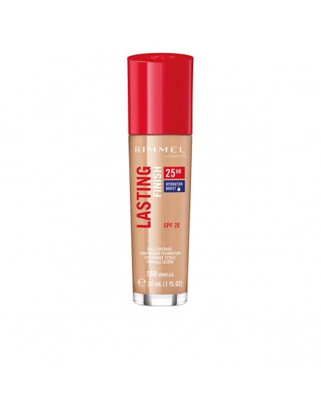 Base de maquillage liquide Rimmel London Lasting Finish Nº 160 Spf 20