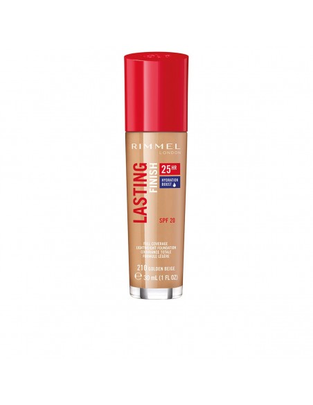 Base de maquillage liquide Rimmel London Lasting Finish Nº 210 Spf 20