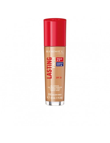 Base per Trucco Fluida Rimmel London Lasting Finish Nº 350 Spf 20