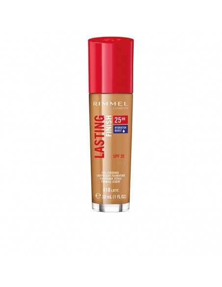 Base de Maquillaje Fluida Rimmel London Lasting Finish Nº 410 Spf 20