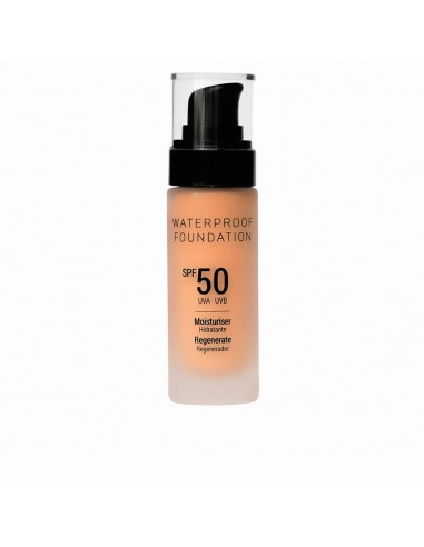 Base de maquillage liquide Vanessium Nº Shade 2-02 Résistant à l'eau Spf 50 (30 ml)