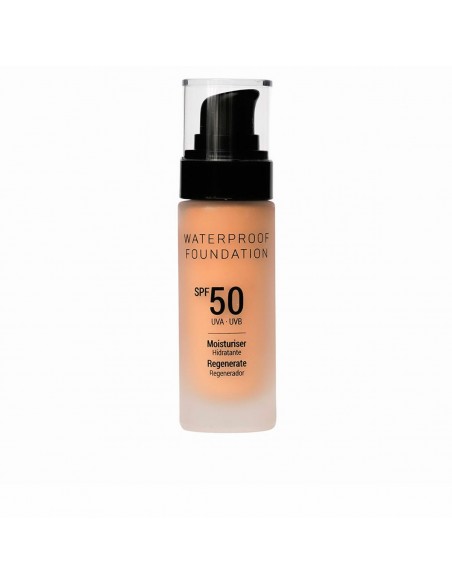 Base de maquillage liquide Vanessium Nº Shade 2-02 Résistant à l'eau Spf 50 (30 ml)