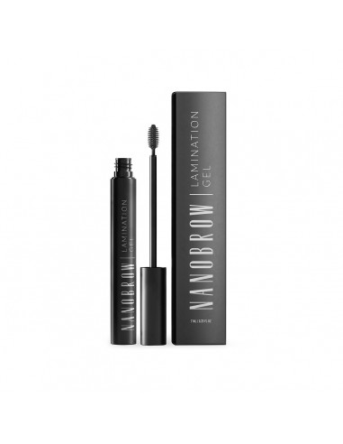 Maquillage pour Sourcils Nanobrow Lamination Noir Gel (7 ml)