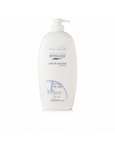 Gel de douche Byphasse Caresse  Protéines de lait (2 L)