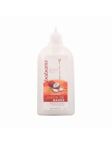 Savon liquide pour les mains à l'aloe vera et la noix de coco Babaria (500 ml)