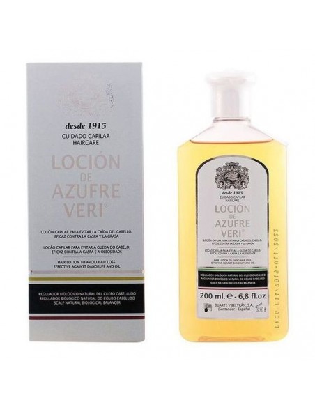 Lozione Anticaduta per Capelli Azufre Veri Azufre Veri