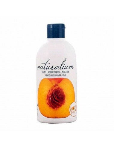 Champú y Acondicionador 2 en 1 Peach Naturalium (400 ml)