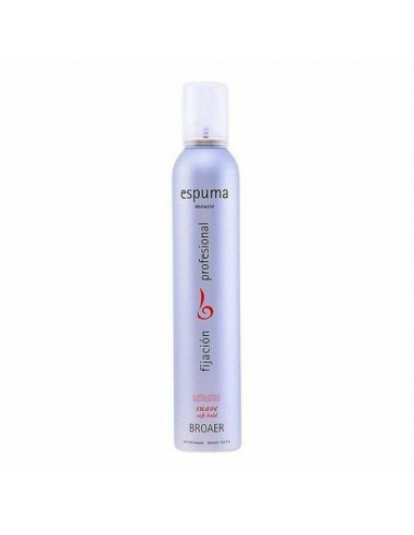 Soft Hold Hair Spray Espuma Mousse Broaer