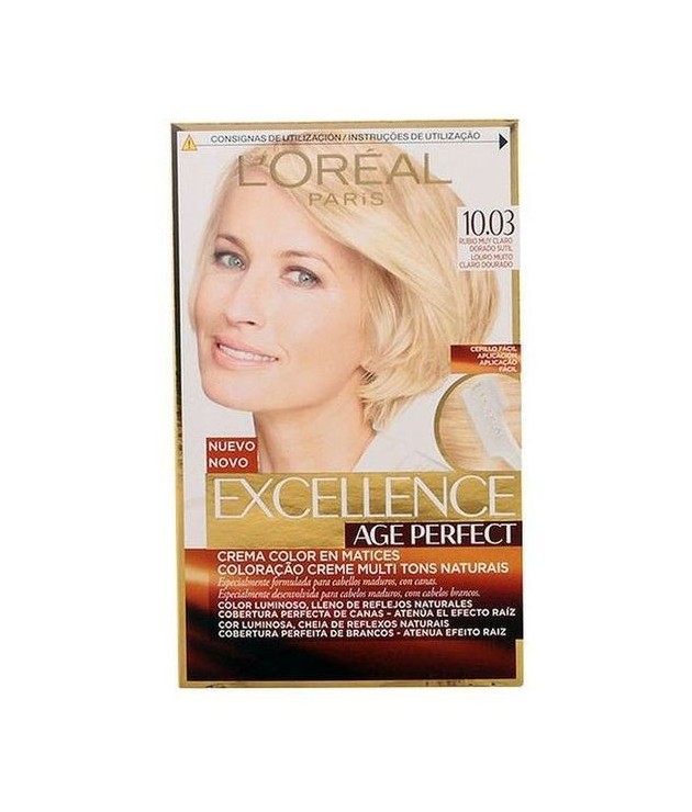 Permanente Anti-Veroudering Kleur Excellence Age Perfect L'Oreal Exper