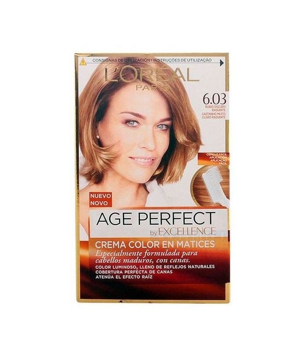 Permanente Anti-Veroudering Kleur Excellence Age Perfect L'Oreal Exper