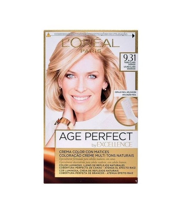 Permanente Anti-Veroudering Kleur Excellence Age Perfect L'Oreal Make 